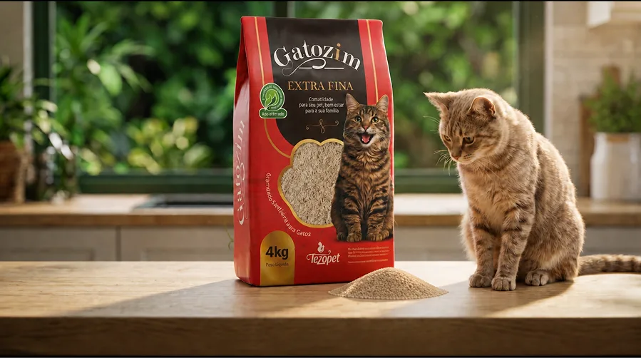 Produto Gatozim em ambiente natural