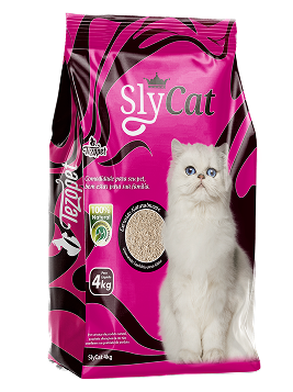 Embalagem da areia sanitária SlyCat Tezopet